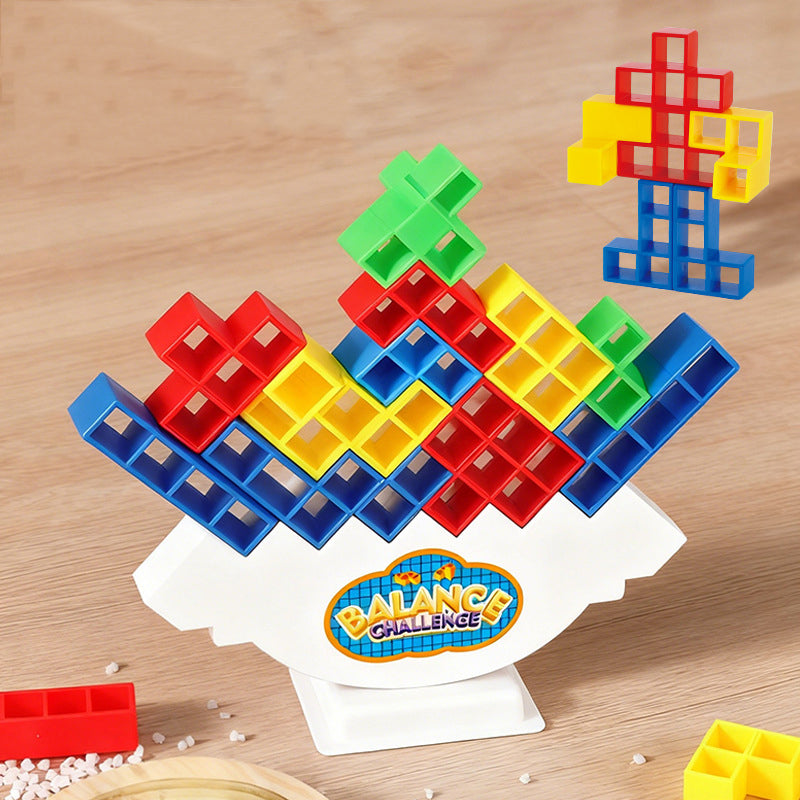 Juego de equilibrio con bloques