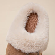 Pantuflas con interior afelpado