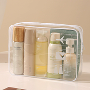 Cosmetiquera transparente