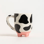 Taza con diseño de vaca