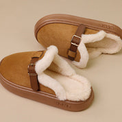 Pantuflas estilo Zuecos con interior afelpado