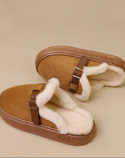 Pantuflas estilo Zuecos con interior afelpado