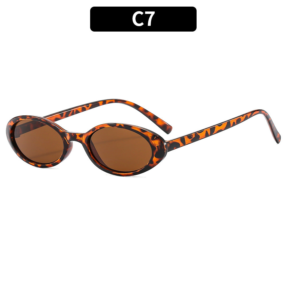 Lentes de sol ovalados retro - Dressygt