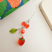 Charm colgante de fresa