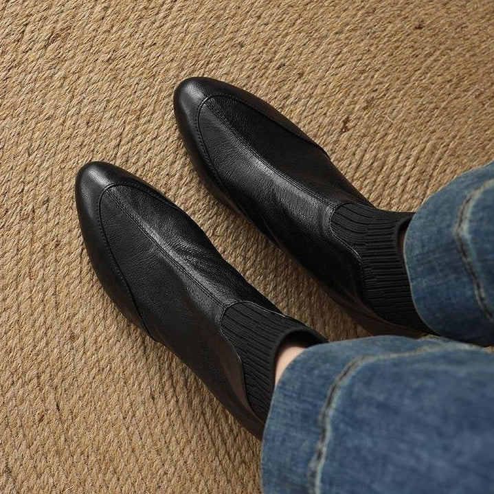 Botines de Mujer con Tacón Bajo