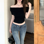 Blusa de hombros descubiertos - Dressygt
