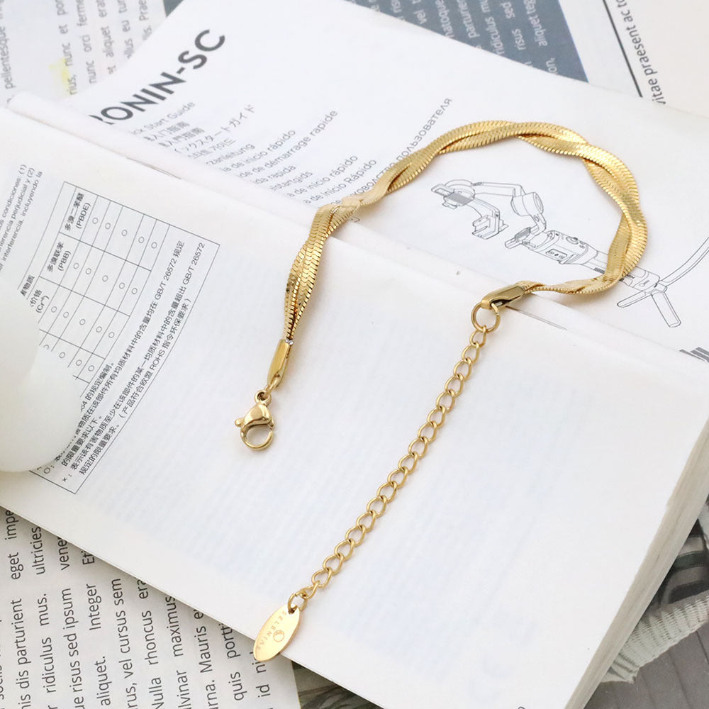 Pulsera doble entrelazada - Dressygt