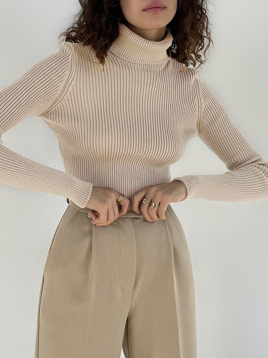 Sweater de cuello alto