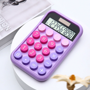 Calculadora grande de botones redondos