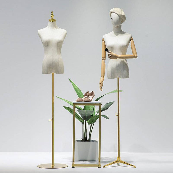 Maniquí clásico dorado - Dressygt