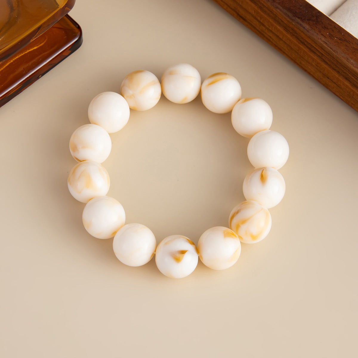 Pulsera de cuentas marmoleadas - Dressygt