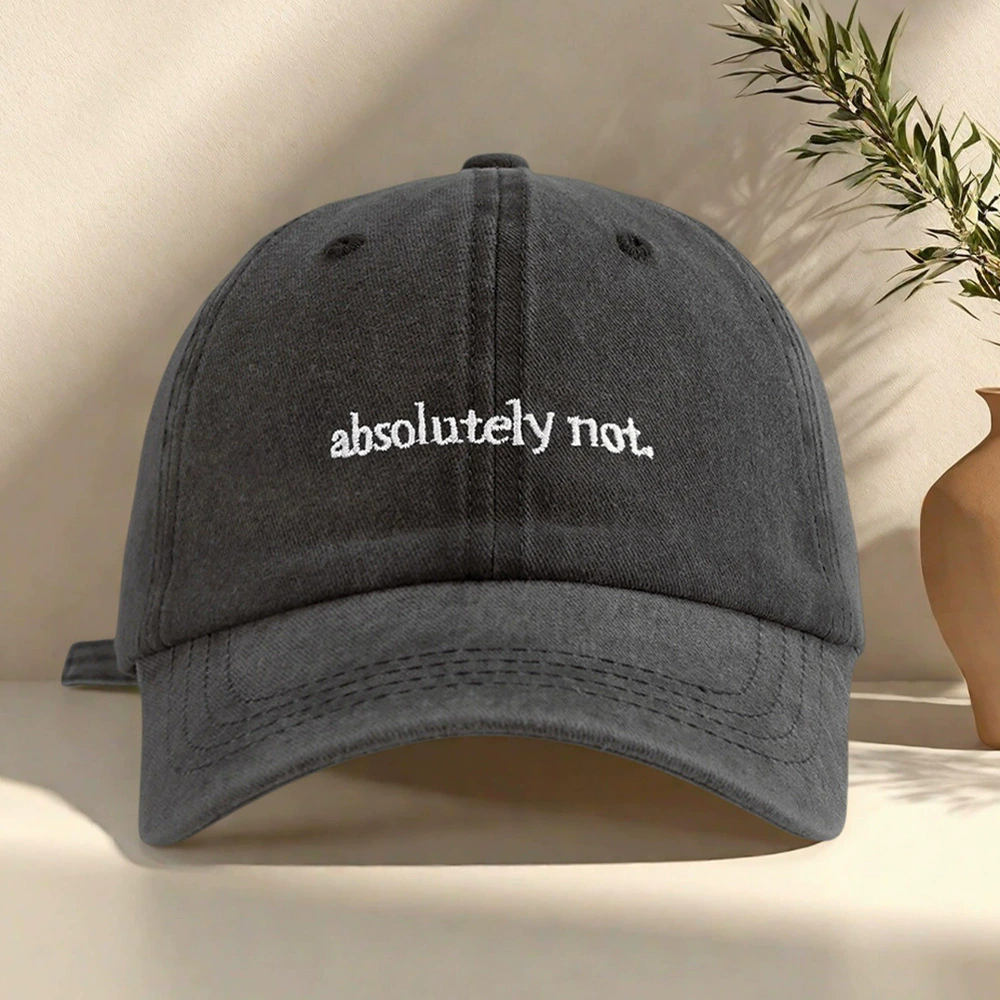 Gorra estilo retro "absolutamente no" - Dressygt