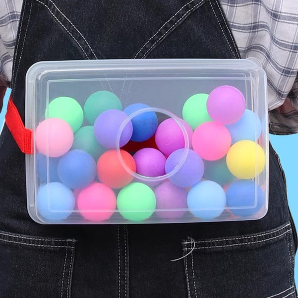 Juego de sacudir caja de pelotas