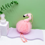Esponja de baño con forma de flamingo - Dressygt
