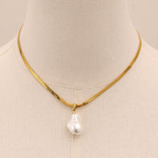 Collar con dije de perla - Dressygt
