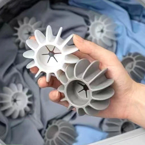 Set de 3 pelotas de silicona quitapelusas para lavadora - Dressygt