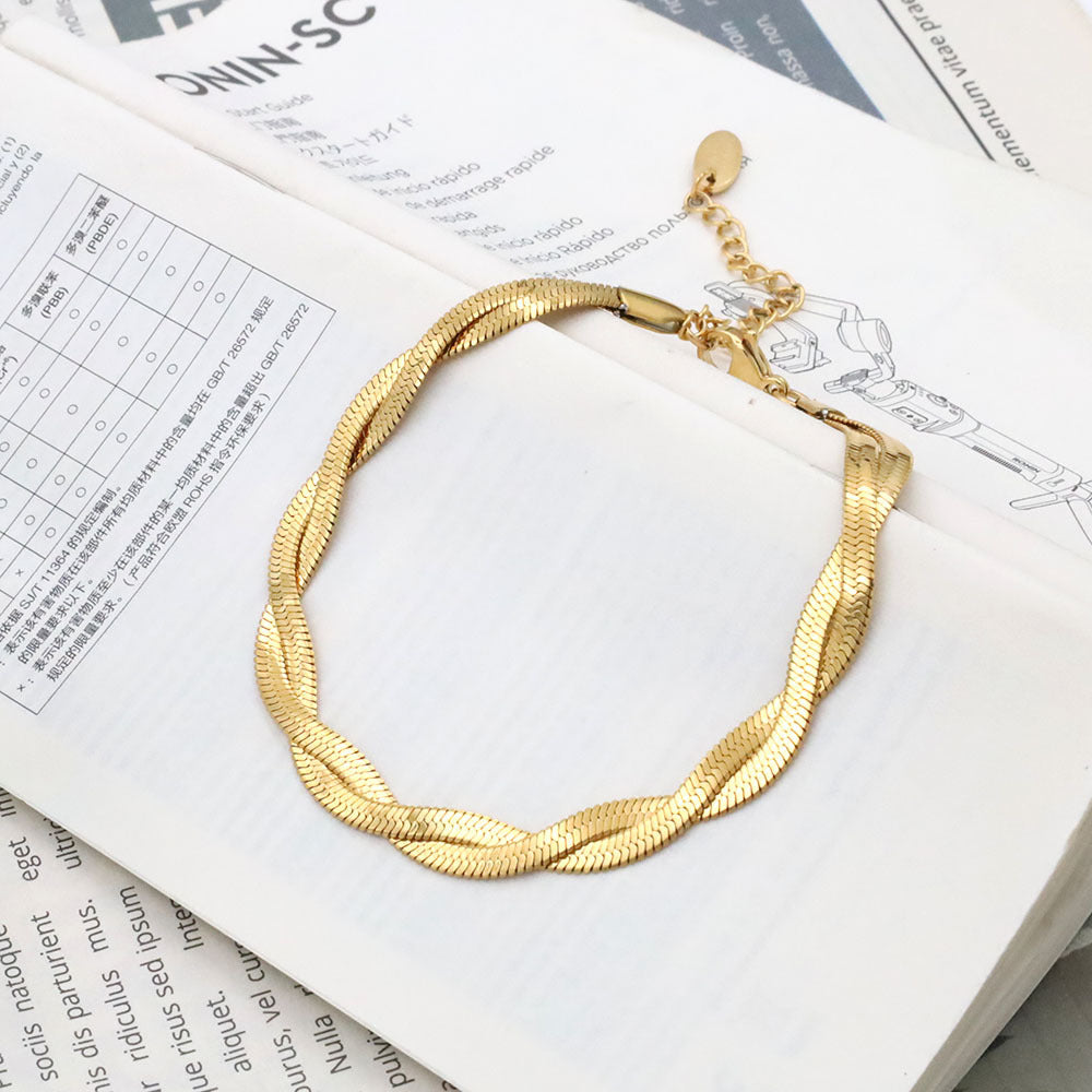 Pulsera doble entrelazada - Dressygt