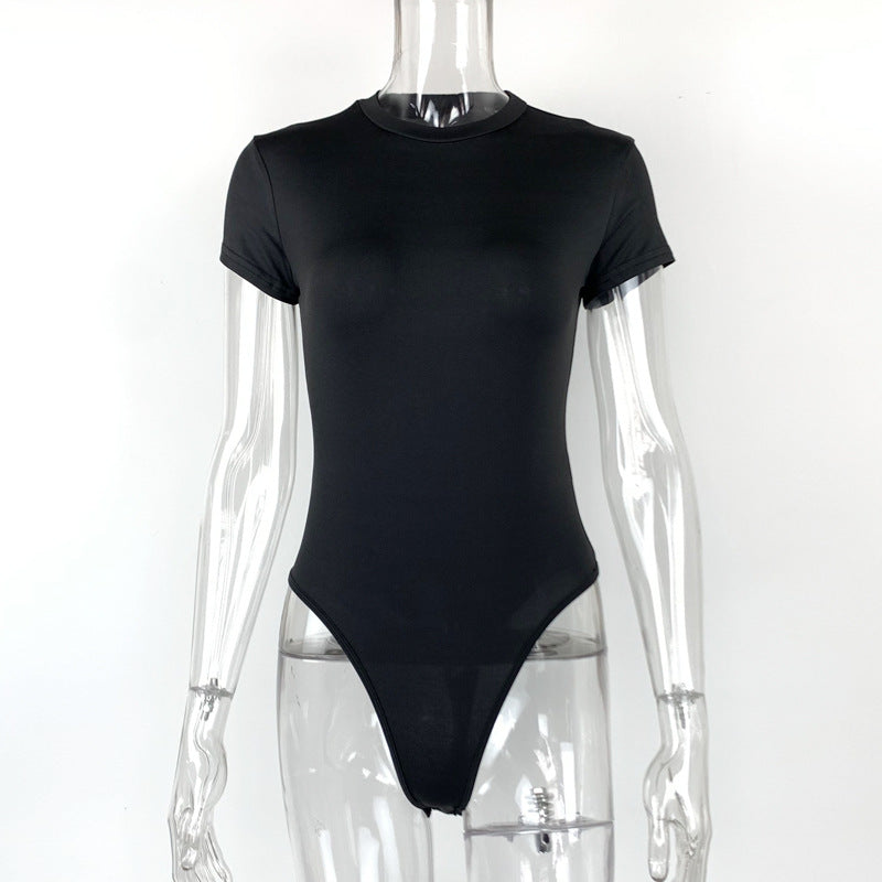 Body de cuello redondo