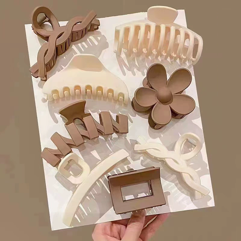 Set de 8 ganchos nude para cabello - Dressygt