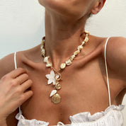 Collar chunky con dijes de mar - Dressygt