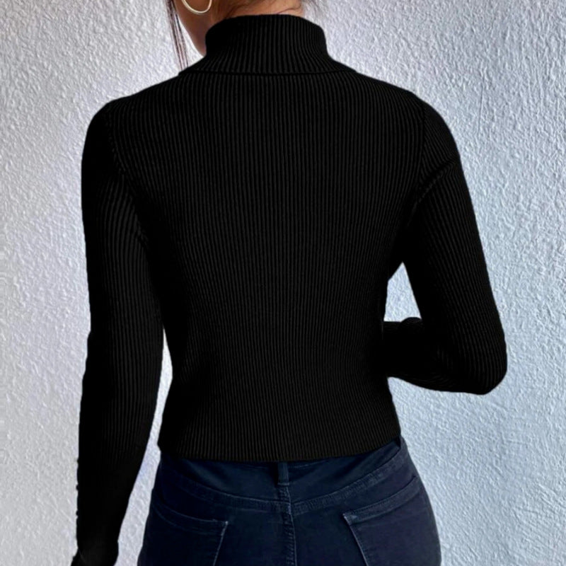 Blusa manga larga de mujer