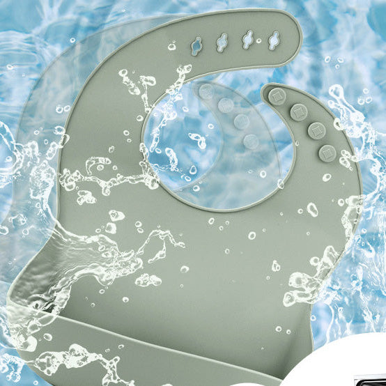 Babero antiderrames de silicona