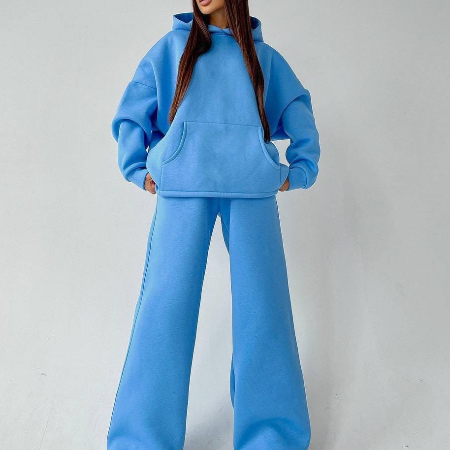 Set de pullover y pants oversize