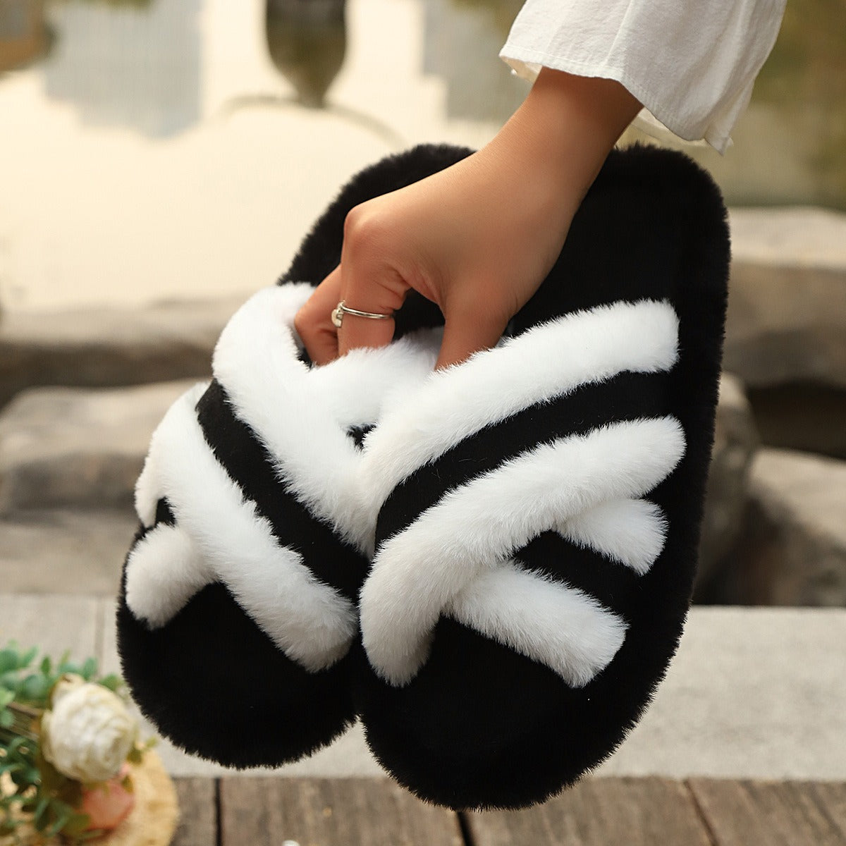 Pantuflas Afelpadas