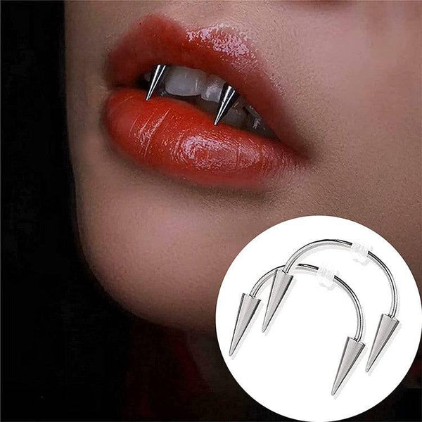 Piercing de colmillos