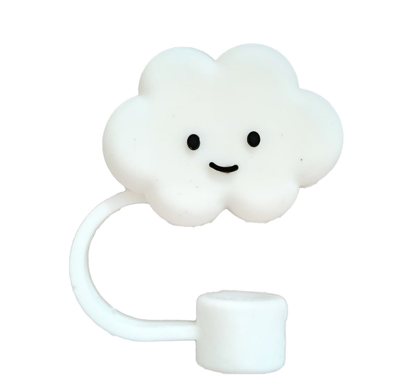 Protector de pajilla con diseño de nube