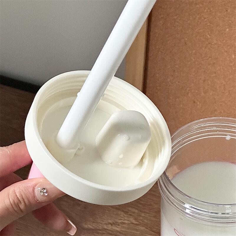 Vaso de plástico con diseño de moñitas