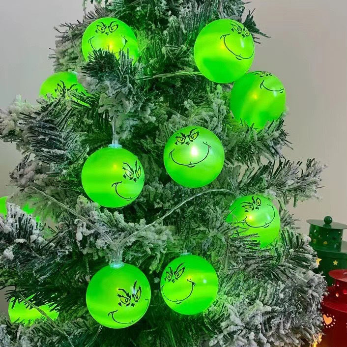 Tira de luces de El Grinch