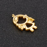 Collar con dije de niño dorado