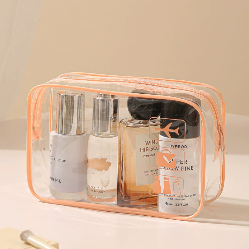 Cosmetiquera pequeña transparente