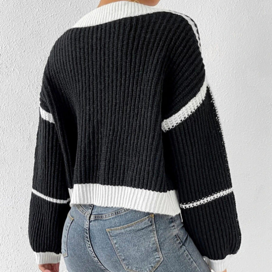 Sweater bicolor