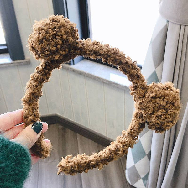 Diadema con orejas de oso