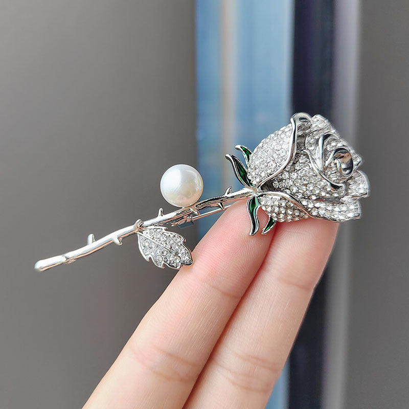 Broche de rosa