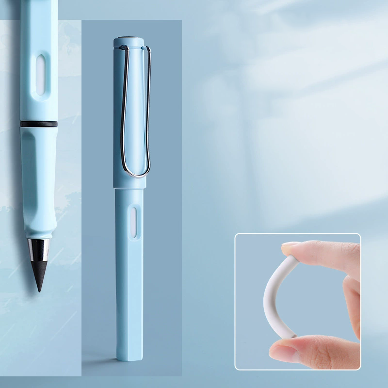 Lápiz infinito con borrador