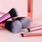 Set de 10 mini brochas de maquillaje con estuche - Dressygt