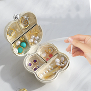 Mini pastillero con 4 compartimentos