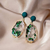 Aretes de cuarzos