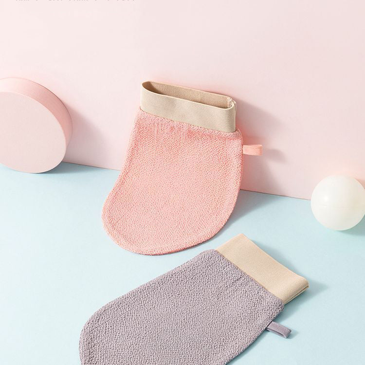 Guante de baño para exfoliación