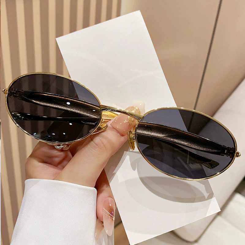 Lentes de sol ovalados retro - Dressygt