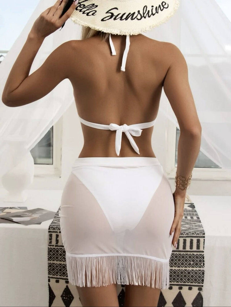 Traje de baño de 3 piezas