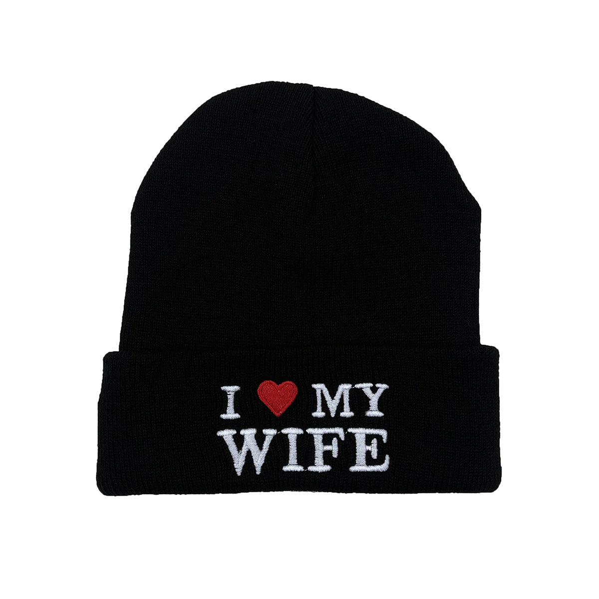 Gorro con texto para parejas