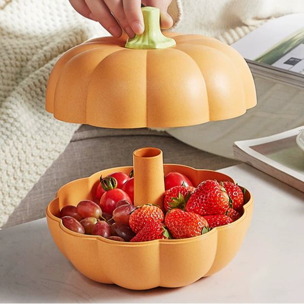 Recipiente multifuncional en forma de calabaza