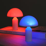 Lámpara RGB pequeña tipo hongo