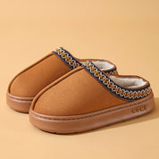 Pantuflas antideslizantes con forro de peluche