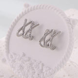 Aretes con forma de X