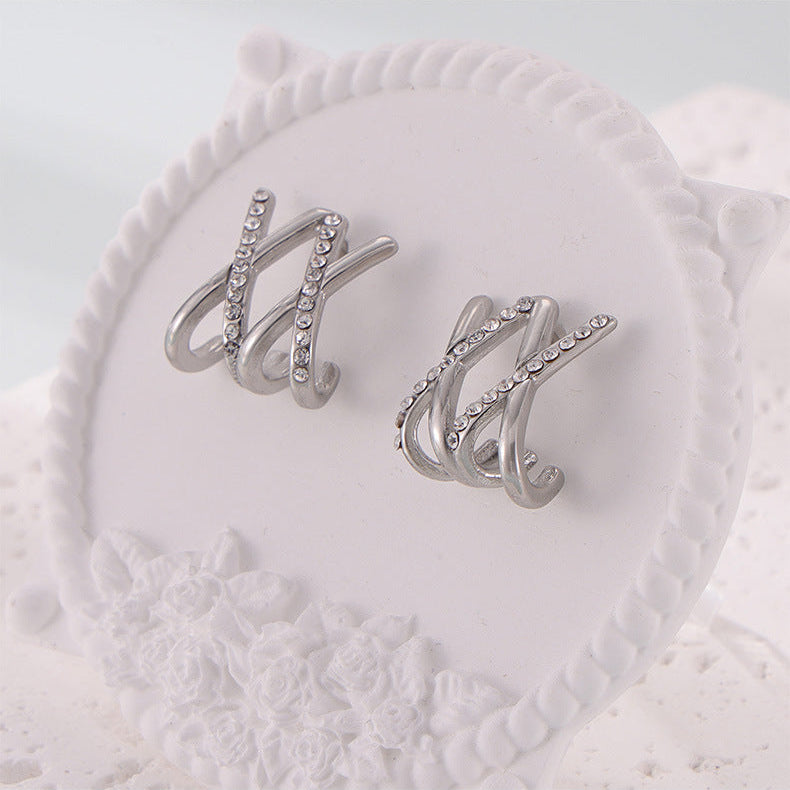 Aretes con forma de X